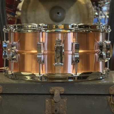 NEW Ludwig 6.5x14 Acro Copper Snare Drum image 2