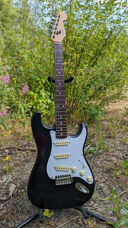 Fender Stratocaster ST-362V MIJ 1986-1987 Black Japan | Reverb