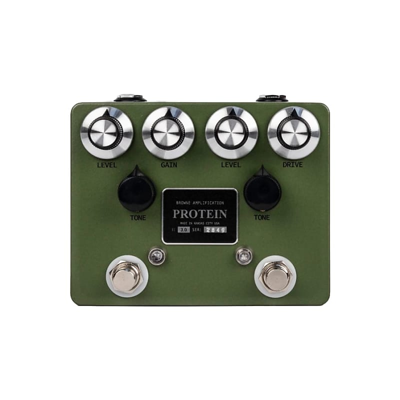 Browne Amplification Protein V3 Dual Overdrive Green image 1