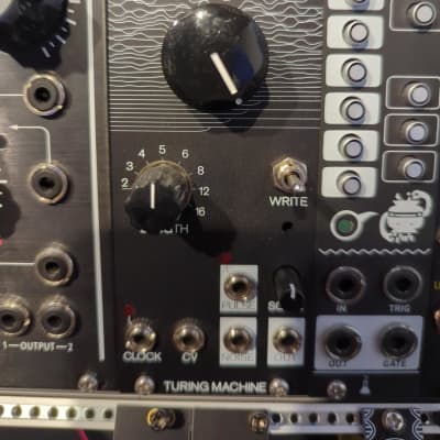 Music Thing Modular Turing Machine mk1 + Voltages + Pulses Music Thing Modular Turing Machine mk1 + Voltages + Pulses