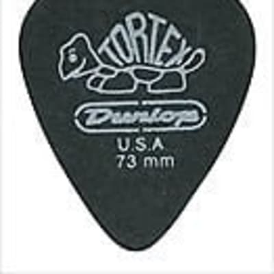 Dunlop Guitar Picks  72 Pack  Tortex Pitch Black Standard   .73mm  488R.73 image 2