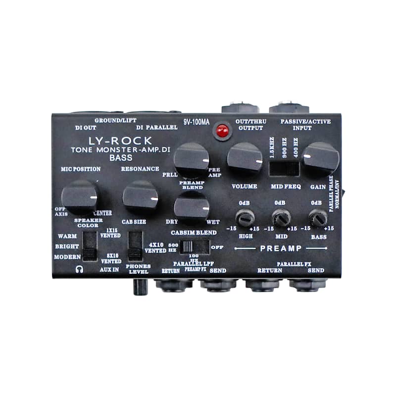 Bass Station Preamp Simulation DI Pedal 0 Watt Amp By Reverb