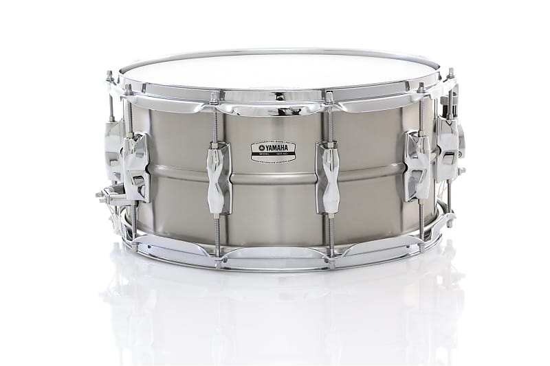Yamaha RLS-1470 Recording Custom 7x14" Stainless Steel Snare Drum image 1