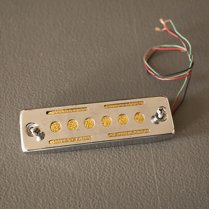 Original Teisco 1960s Gold Foil Pickup Single Coil Old Reverb