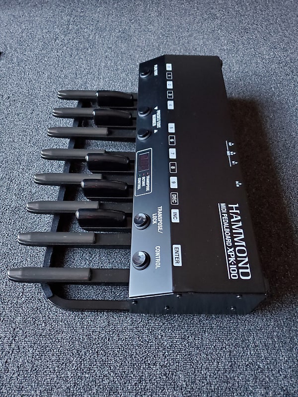 Hammond XPK-100 13-Note MIDI Pedal Board | Reverb