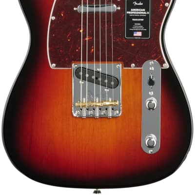Fender American Pro II Telecaster, Rosewood Fingerboard (with Case), 3-Color Sunburst image 3