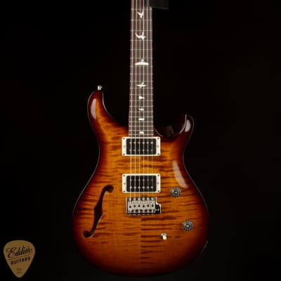 PRS CE 24 Semi-Hollow - Black Amber 2023 image 3