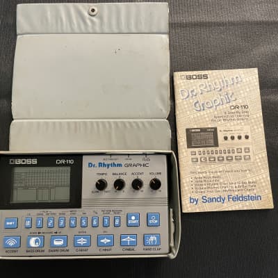 Boss DR-110 Dr. Rhythm 1980s - Silver