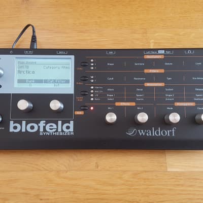 Waldorf Blofeld Desktop Digital Synthesizer Black Shadow Limited Edition - New (EU) image 1