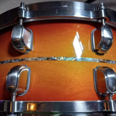 Tama Starclassic G Maple Sunburst 6x14 Snare Drum image 7
