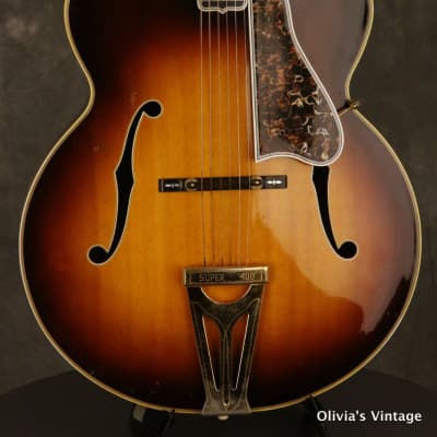 Gibson 1957 Gibson Super 400 S-400-C Sunburst 1957 Sunburst image 1