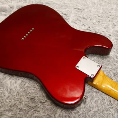 GrassRoots Telecaster G-TE-50R Old Candy Red Beautiful Maple Neck