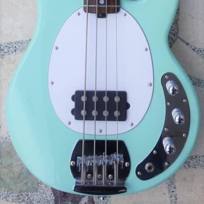 Sterling by Music Man StingRay Ray 4, Mint Green for sale