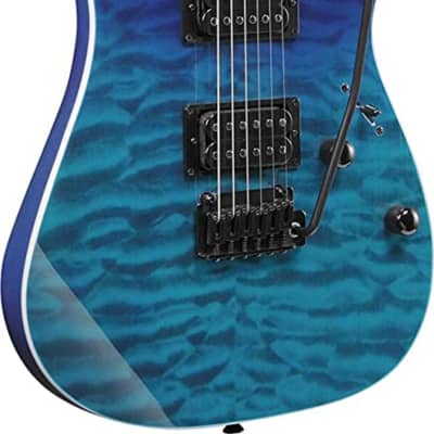 Ibanez GRG120QASP Gio Series Electric Guitar, Blue Gradation image 2