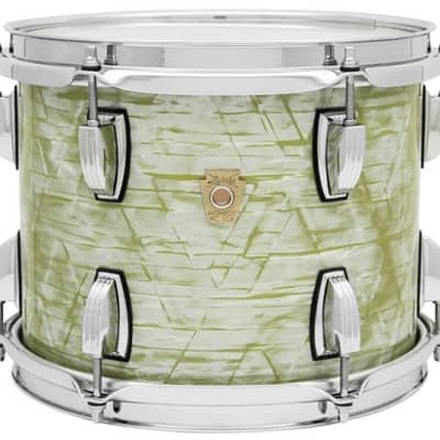Ludwig *Pre-Order* Classic Maple Olive Pearl Downbeat 14x20_8x12_14x14 Drum Kit Shell Pack Made in the USA Authorized Dealer image 2