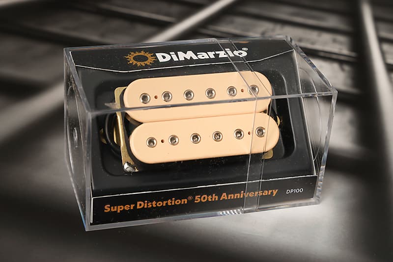 DiMarzio DP100CR Super Distortion Humbucker - Cream / Standard Spacing image 1