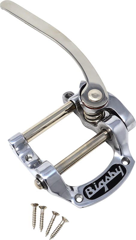 BIGSBY® B5 VIBRATO TAILPIECE Polished Aluminum Flat | Reverb UK