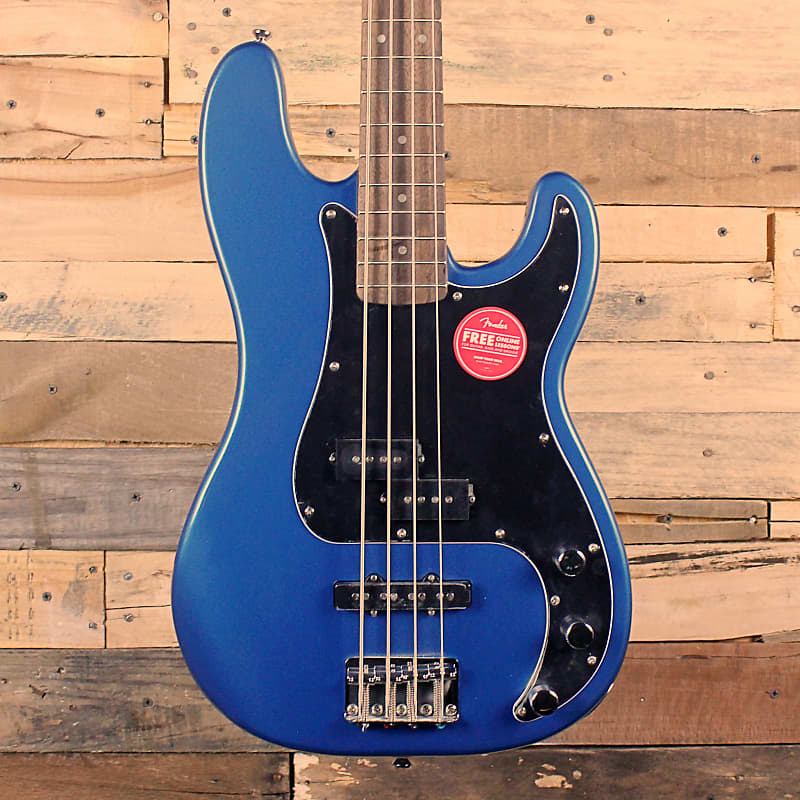 Squier Affinity Precision PJ Bass (2021, Lake Placid Blue) image 1
