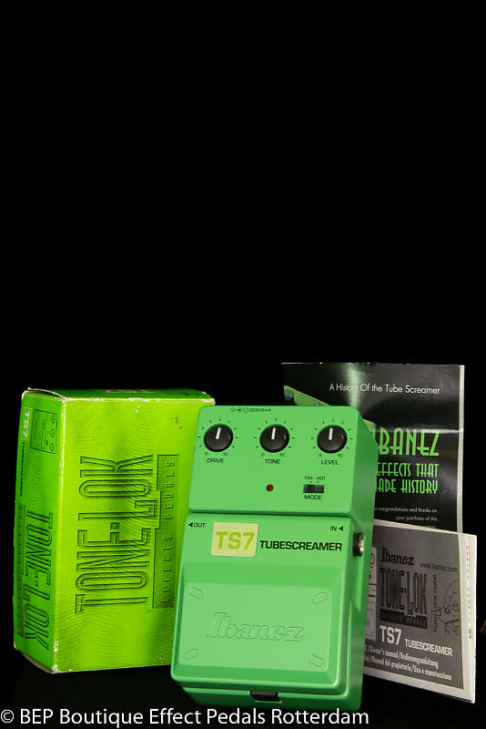 Ibanez TS7C Tube Screamer 25th Anniversary Limited Edition Tone-lok Series  s/n 053C0475