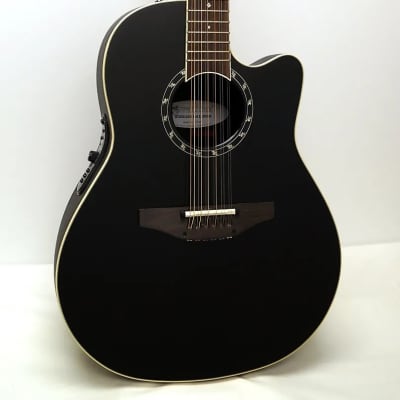 Ovation 2751AX-5 Timeless Collection Balladeer Deep Contour 12-String Acoustic-Electric Guitar for sale