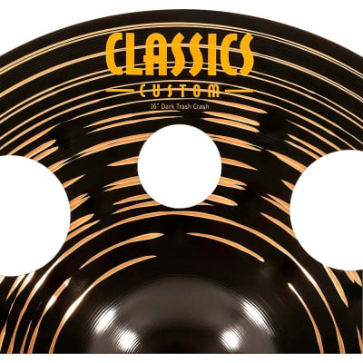 MEINL Classics Custom Dark Trash Crash Cymbal 16 in. image 5