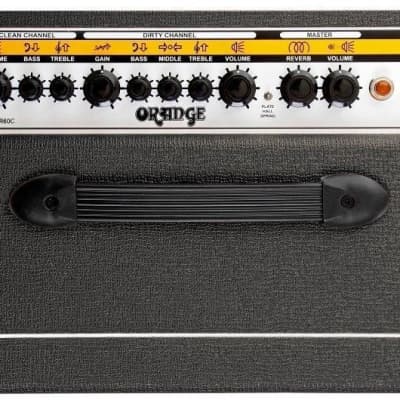 Orange Model CR60C BK 60 Watt Crush Pro Series 1x12 Black Guitar Combo Amplifier image 4