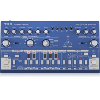Behringer TD-3 (Blue) - Analog Synthesizer