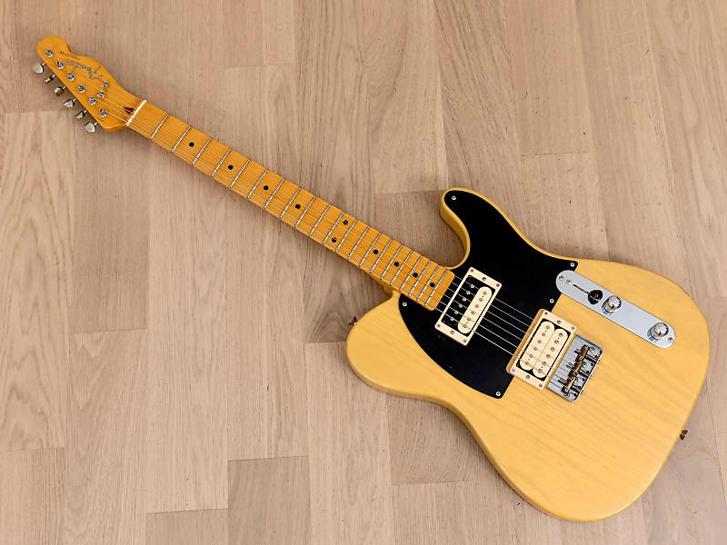 2002 Fender Jeff Beck Telecaster HTL52-JB TeleGib Butterscotch w/ Dimarzio  Virtual PAF & Tags, Japan