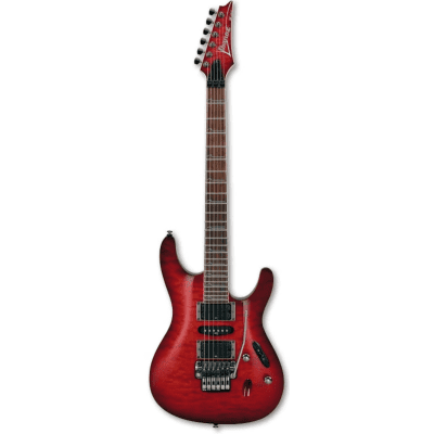 （美品）Ibanez S570DXQM TGB エレキギター 美品）Ibanez S570DXQM TGB エレキギター