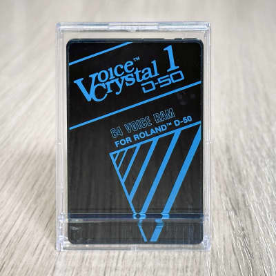 Roland D-50 & D-550 // Voice Data Card // Voice Crystal 1
