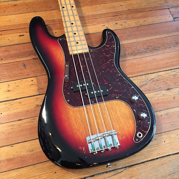 Memphis 4 String Bass Sunburst Reverb