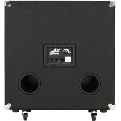 Aguilar DB 410 700 Watts 8 Ohm Bass Cabinet Classic Black image 4