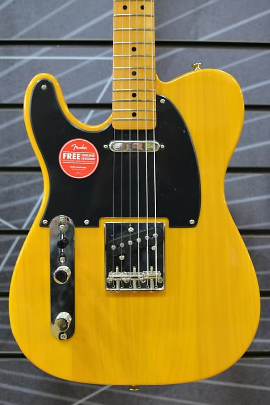Fender Squier Classic Vibe '50s Telecaster Butterscotch Blonde Left-Handed Electric Guitar image 1