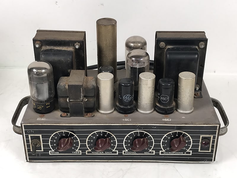 Electronics Company Brooklyn ECO Vintage Tube Amplifier (Rare)  			