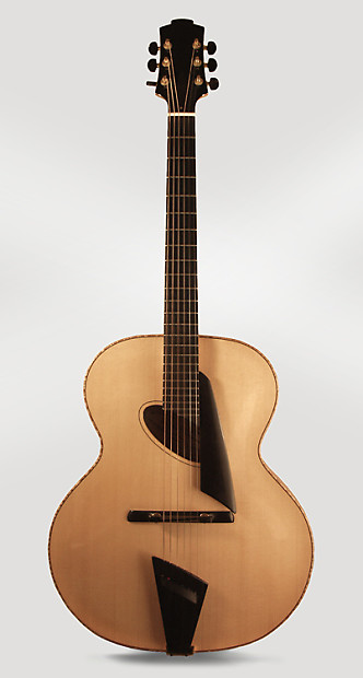 John Monteleone Speciale Arch Top Acoustic Guitar 2010 ser. 252 original brown hard shell case
