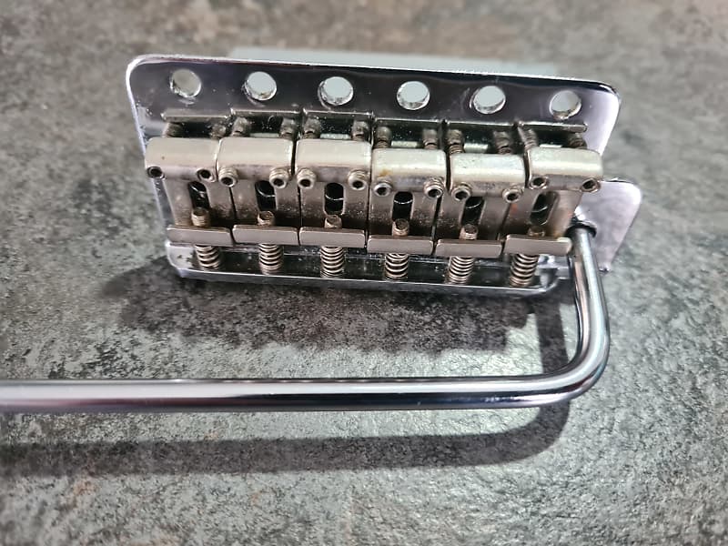 Fender JV Stratocaster Tremolo bridge 1980s Fujigen | Reverb UK