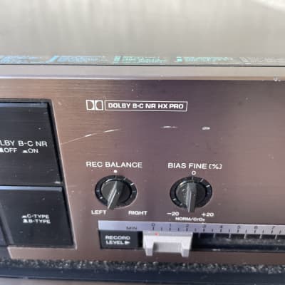Vintage AIWA R550 Stereo Cassette Deck Sold As Is For Parts image 5