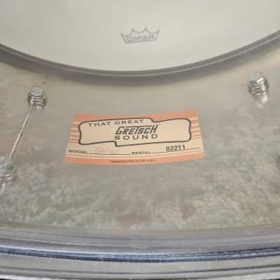 Gretsch G4160 Chrome Over Brass 14x5" 8-Lug Snare Drum image 11