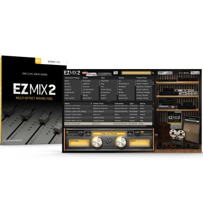 Toontrack EZMix 2- Multi-Effect Mixing Plug-In Software for Windows and Mac (Download Card) image 3