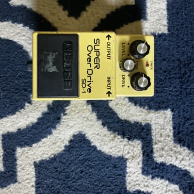 Boss SD-1 Super Overdrive 1981 - 1988 Made In Japan | Reverb