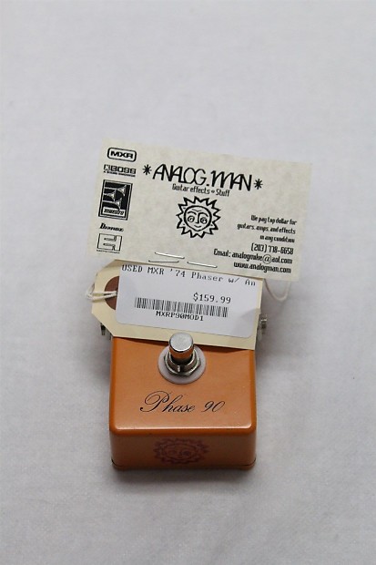 MXR Phase 90 '74 Reissue w/AnalogMan Mods 2010's | Reverb MXR Phase 90 '74 Reissue w/AnalogMan Mods 2010's | Reverb