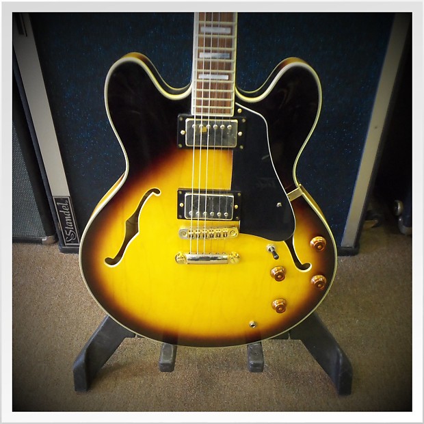 Washburn HB 35 Vintage Sunburst w HSC PRICE REDUCED
