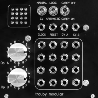 trouby modular - math trigger sequencer - nullserie image 1