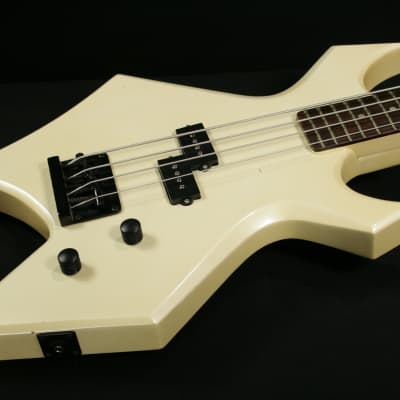 B.C. Rich Warlock Bass 1980's - White for sale