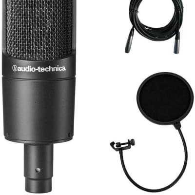 Audio-Technica AT2035 Large Diaphragm Studio Condenser Microphone