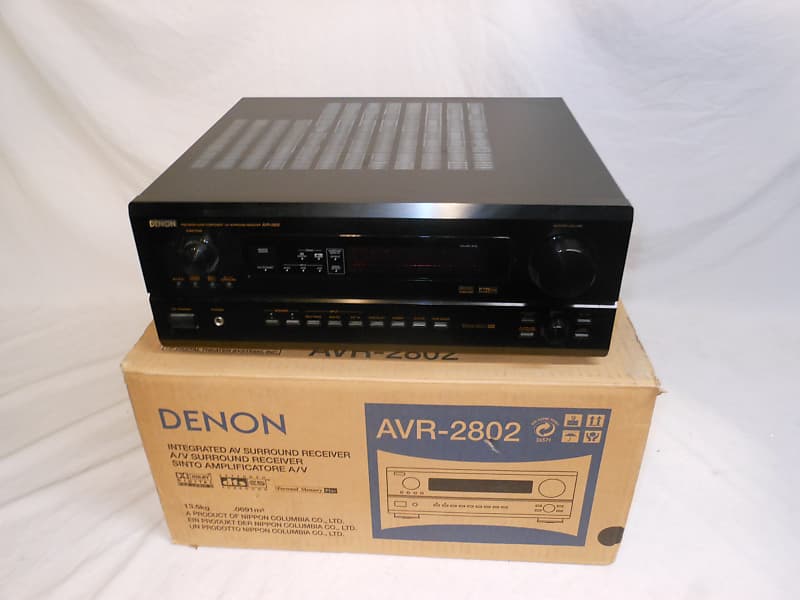 Denon AVR-2802 Vintage 2002 6-Channel A/V Receiver EXCELLENT | Reverb