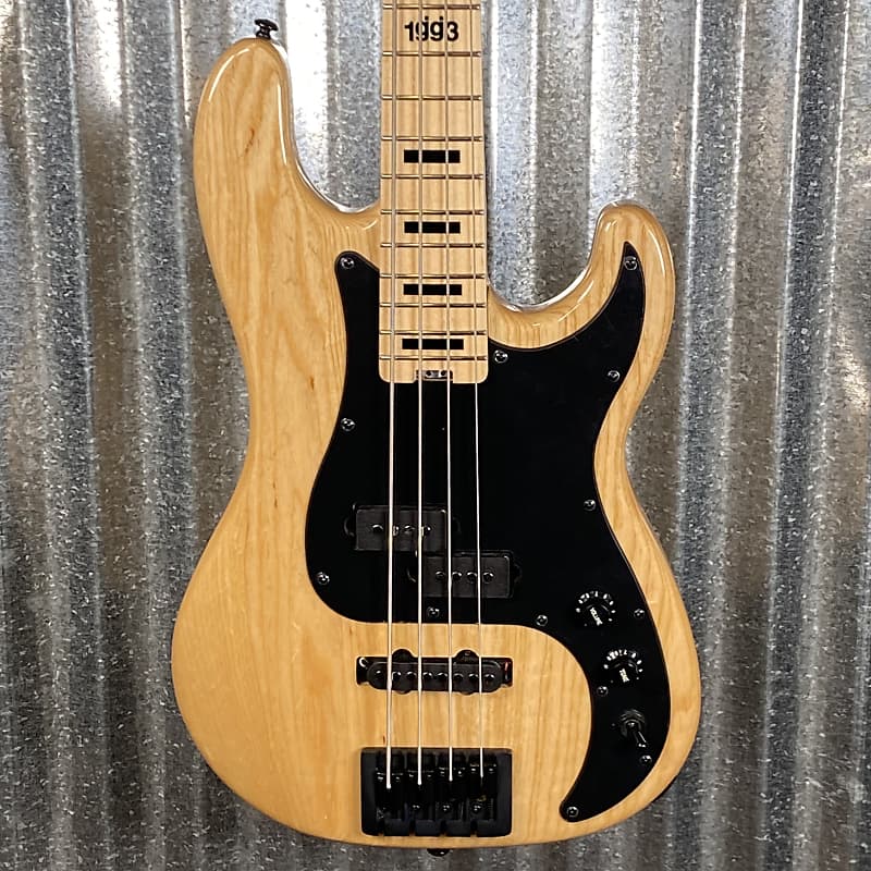 Schecter Justin Beck V Ani Glassjaw 4 String Bass Natural Reverb