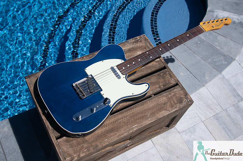FENDER JAPAN TL62 テレキャスター ブルーカラー　美品！ Fender Japan TL62B OLB 2014年製 買取りました。デジマートにて