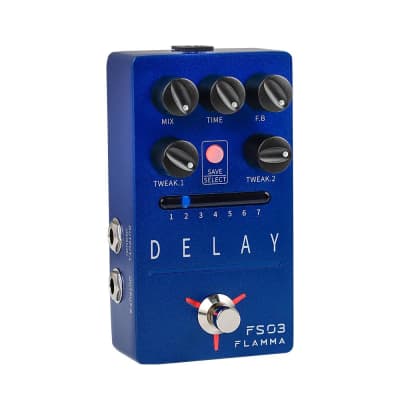 FLAMMA FS03 Stereo Delay Guitar Effects Pedal with 80-second Looper image 2