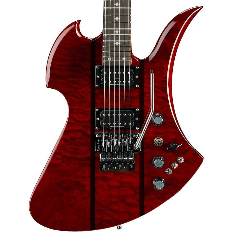BC Rich Mockingbird Legacy ST With Floyd Rose Transparent Red